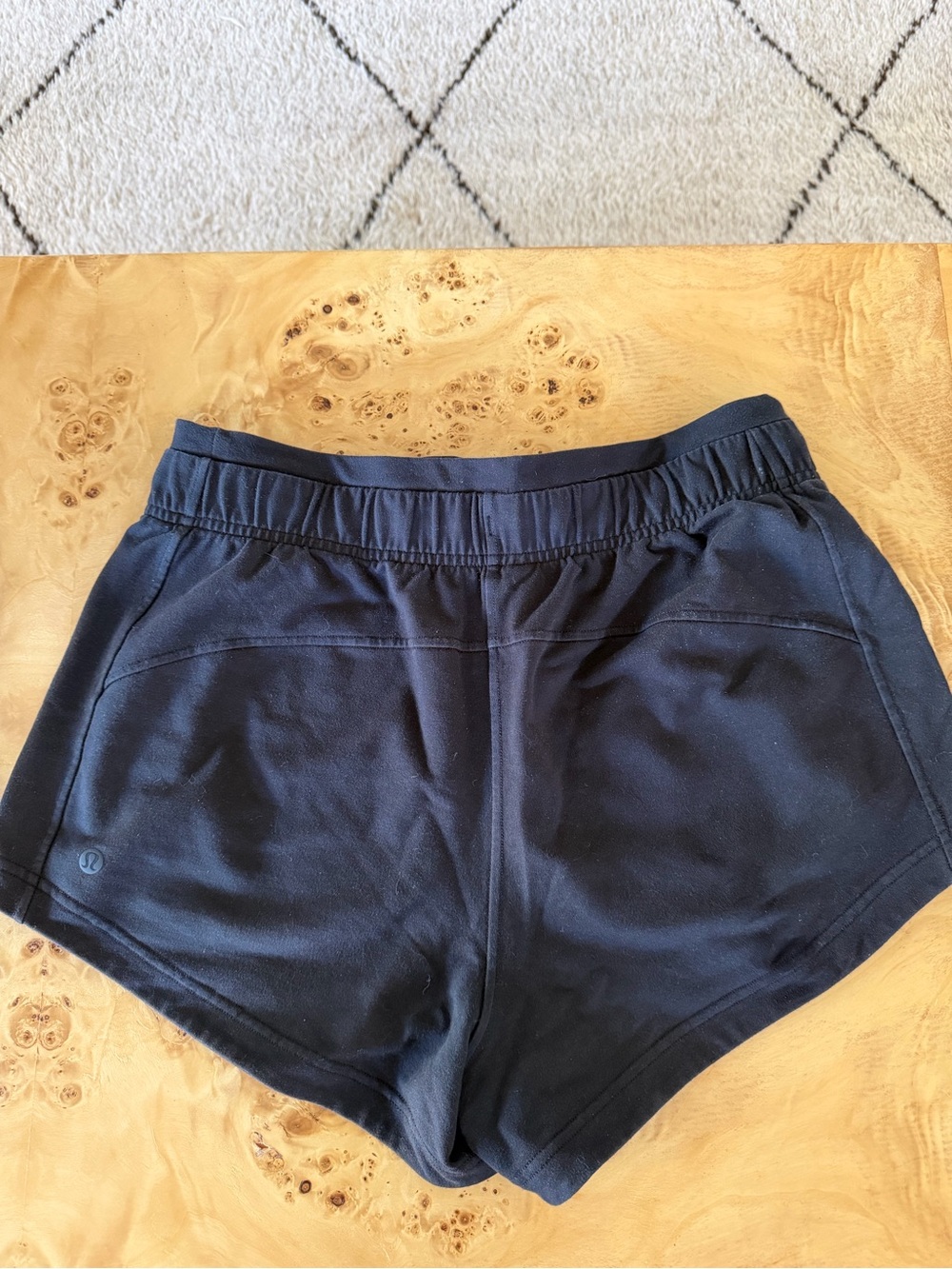 Lululemon inner glow black shorts - Picture 3 of 5